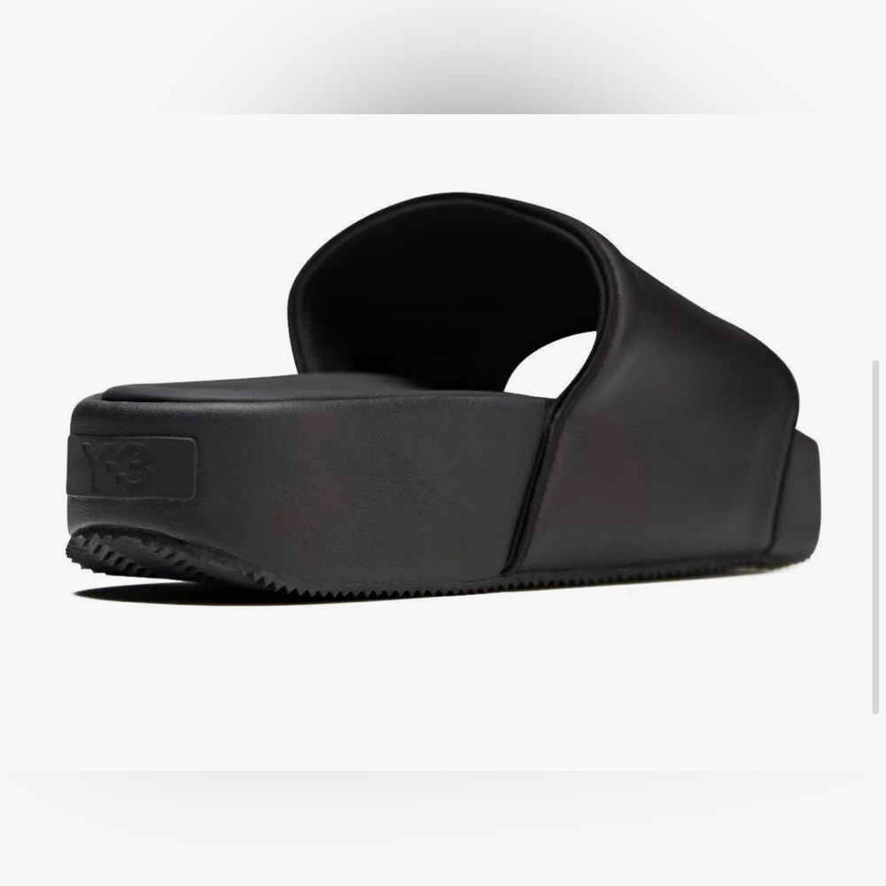 NIB Y-3 Yohji Yamamoto Adidas Leather women’s Slides.